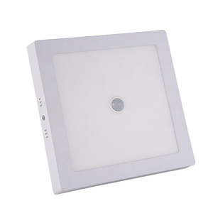Luz de techo <span class=keywords><strong>LED</strong></span> 6W 9W 12W 15W 18W 20W 24W <span class=keywords><strong>Sensor</strong></span> de movimiento PIR <span class=keywords><strong>Panel</strong></span> <span class=keywords><strong>LED</strong></span> ultrafino Downlights 3W 6500K - Product Image 4
