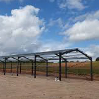 Structure en acier léger préfabriquée Q235 Q355 pour hangar, ferme, grange, bâtiment d'élevage avicole