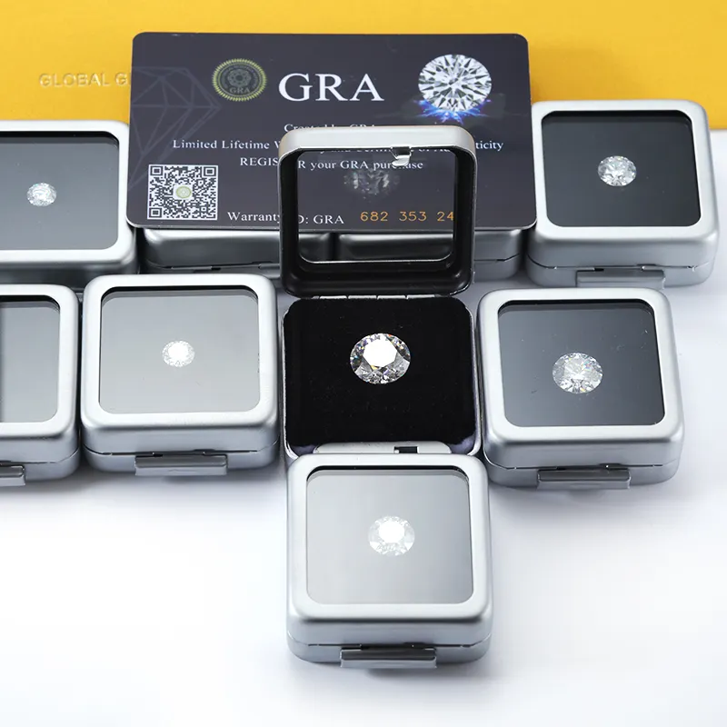 Wish Moissanite Gem Vvs Batu Moissanite Lab Grwon Berlian Moissanite