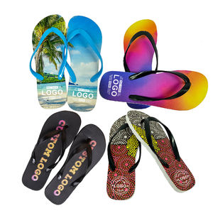 促销定制廉价环保时尚潮流防水连衣裙女孩拖鞋 - Product Image 1