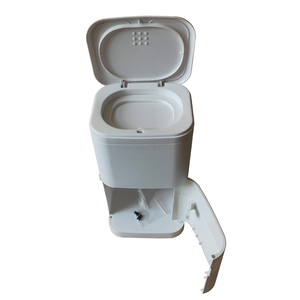 BNcompany BNT02 16 Liter Odorless Storage <strong>Bin</strong> Open Top Plastic Baby <strong>Diaper</strong> and Cat Litter Waste <strong>Bin</strong> - Product Image 1