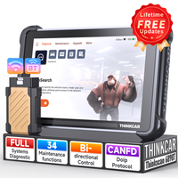 THINKCAR THINKSCAN 689BT Scanner professionnel de diagnostic automobile complet CANFD DOIP Codage ECU Bidirectionnel Outils de diagnostic automobile Tyler AI