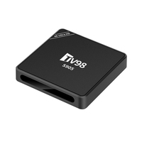 Venta directa de fábrica TV98 S905 Android Smart TV Box Android12 1GB RAM 8GB ROM 2,4G WiFi High BT Control remoto UK Plug