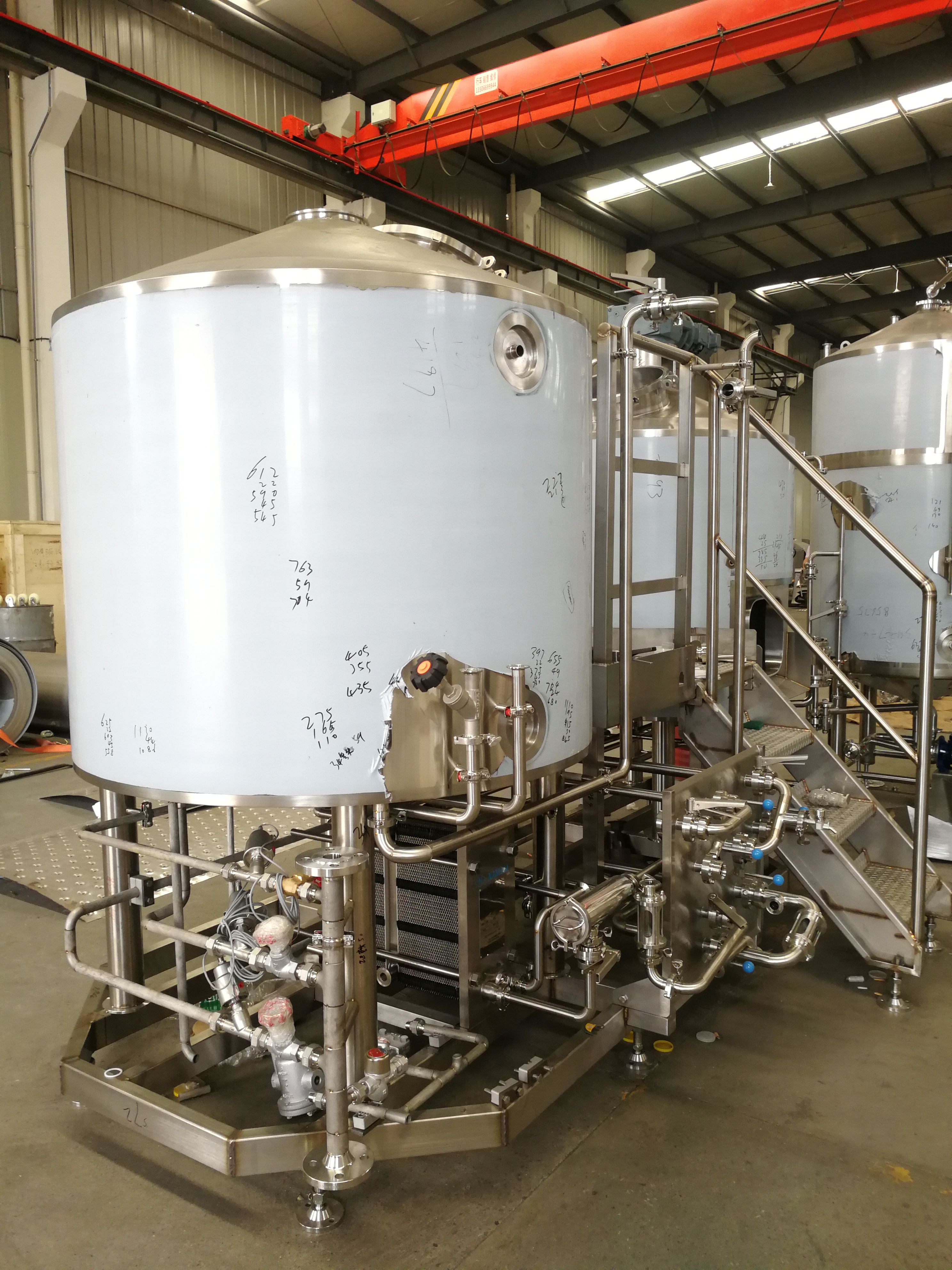 Industrial UHT Milk Processing Machine SUS304 / 316 Material