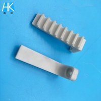 Pièce irrégulière en nitrure d'aluminium (AlN) usinée sur mesure par CNC avec tolérance stricte pour le refroidissement des semi-conducteurs