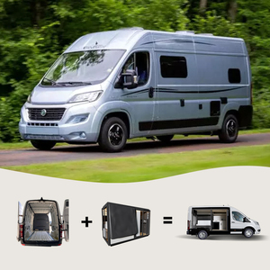 Aménagements de voyage Camper Conversion <span class=keywords><strong>Van</strong></span> <span class=keywords><strong>pour</strong></span> Kits d'armoires Whit Shower Kitchen Units Mbel Inbouw Luxury Camperizada Fourgon - Product Image 1