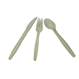Fork And Knife To Go Set Medium Weight Black Wrapped Plastic Cutlery Set With Napkin And Salt And Pepper Packets