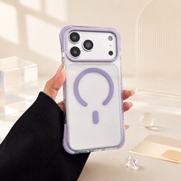 Coques de téléphone transparentes en vrac, PC minimaliste, protection renforcée des coins pour iPhone
