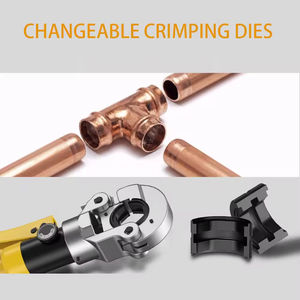 Outil de sertissage hydraulique cw1632 podofo pour tuyaux en cuivre et en acier inoxydable - Product Image 6