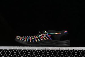 Sandali Estivi da <span class=keywords><strong>Uomo</strong></span> Intrecciati con Blocchi di Colore, Punta Chiusa, <span class=keywords><strong>Slip</strong></span>-<span class=keywords><strong>On</strong></span>, Casual da Esterno, Antiscivolo, Traspiranti, Anti-Odore, Leggeri - Product Image 4