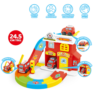 Station <span class=keywords><strong>de</strong></span> sauvetage My Duty, jouet <span class=keywords><strong>en</strong></span> plastique avec circuit <span class=keywords><strong>de</strong></span> voitures <span class=keywords><strong>de</strong></span> ville à roues libres, effets lumineux et sonores, jeu <span class=keywords><strong>de</strong></span> rôle réaliste d'urgence - Product Image 3