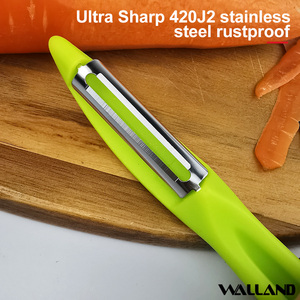 20 ans d'usine en Chine OEM Sharp Bon éplucheur de légumes <span class=keywords><strong>suisse</strong></span> pour les légumes et les carottes - Product Image 3