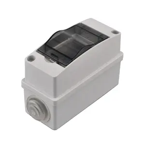 Surface Mount High Quality Plastic Bidirectional Waterproof Circuit Breaker Mcb Box Plastic Db Box Mcb Distribution Board