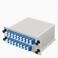 Répartiteur de Fibre Optique de Type Insertion 1x32 LC/UPC SM pour FTTx à Faible Perte d'Insertion, Garantie 3 Ans