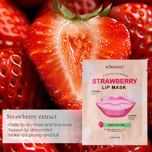KORMESIC - Mascarilla Labial Coreana de Colágeno Orgánico de 8g, con Frutas, Antiarrugas, Reafirmante, Hidratante y Blanqueadora, Marca Privada OEM, Venta al Por Mayor - Product Image 4