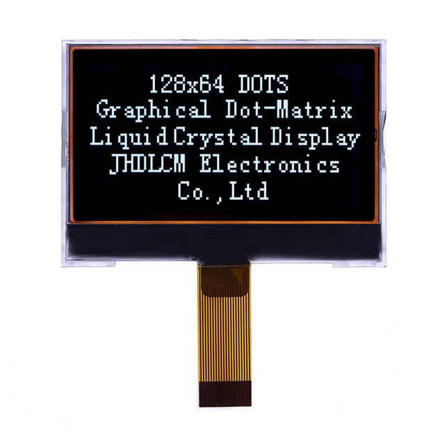 price 128X64 graphic lcd module JHD12864-G16BSW-BL