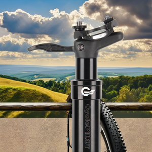 <span class=keywords><strong>Tige</strong></span> de <span class=keywords><strong>selle</strong></span> de vélo de montagne télescopique hydraulique réglable Top HT12 375 mm 30,9/31,6 en alliage d'aluminium rétractable - Product Image 2