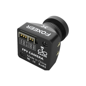 Caméra FPV Foxeer Mini Standard Razer 1200TVL avec commutation PAL/NTSC, latence de 4 ms pour drone RC, câble inclus - Product Image 6