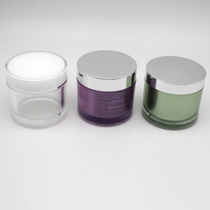 Bán Buôn 200 Gam 200Ml Acrylic Vòng Lớn Acrylic Mỹ Phẩm Kem Vòng Jar Bao Bì - Product Image 2