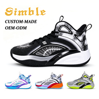 Chaussures de basket-ball de style haut de gamme personnalisées professionnelles, de haute qualité, résistantes à l'usure, pour hommes