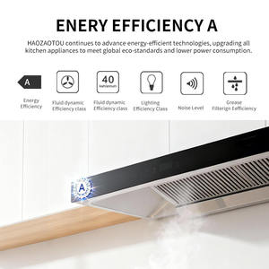 Campanas Extractoras de Humo Inteligentes de Pared de Nuevo Diseño, <span class=keywords><strong>Campana</strong></span> <span class=keywords><strong>Extractora</strong></span> para Cocina Casera - Product Image 4