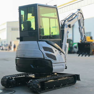 Mini-excavatrice 2 tonnes avec moteur, mini-excavatrice 5 tonnes avec rotateur inclinable, chenilles en caoutchouc pour mini-excavatrice - Product Image 5