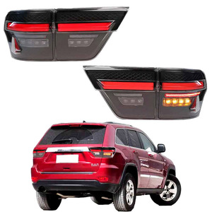 Gruppo Fanali Posteriori LED per <span class=keywords><strong>Jeep</strong></span> Grand <span class=keywords><strong>Cherokee</strong></span> 2011 2012 2013 <span class=keywords><strong>2014</strong></span>, Luci di Coda, Indicatori di Direzione, Luci di Stop, Ricambi Auto - Product Image 1