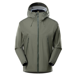 Nueva Chaqueta Ligera Impermeable de Tres Capas con Capucha, Chaqueta Unisex de Poliamida para Senderismo, Camping y Montañismo - Product Image 4