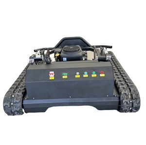 800A RC <b>Mower</b> 800mm Cutting Width 200m Range 22HP Loncin Engine <b>Tracked</b> <b>Remote</b> Lawn <b>Mower</b> for Solar Farm Embankment Capable of C - Product Image 3