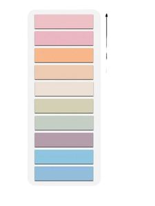 แท็บอินเด็กซ์หลากสี แท็บอินเด็กซ์ใสแบบมีกาว แท็บอินเด็กซ์ใสสำหรับสำนักงาน ชุดแท็บอินเด็กซ์ใส อุปกรณ์เครื่องเขียน กระดาษโน้ตแบบมีกาว - Product Image 4