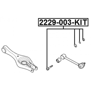 Kit de Reparación de Perno de Camber OEM 55220-2H000, Perno de Ajuste del Brazo Inferior Dacromet M12 para <span class=keywords><strong>Hyundai</strong></span>/Kia <span class=keywords><strong>I30</strong></span>/<span class=keywords><strong>I30CW</strong></span> 09 - Product Image 5