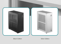 NS01 Typc-C Interface MINI ITX PC Case SGCC 0.8mm MINI Office PC Case Supports ITX Motherboard
