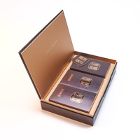 Boîte à chocolat personnalisée, boîte à bonbons, service d'emballage cadeau en papier, boîtes d'emballage en carton pour biscuits