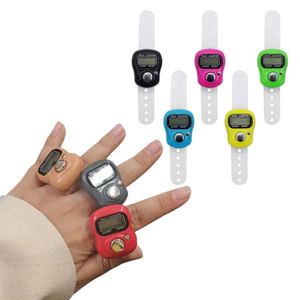 Compteur numérique miniature en plastique pour la maison, réglable, avec LED, en forme de bague, pour la concentration et l'entraînement (vente en gros) - Product Image 1