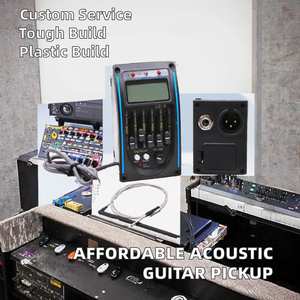 Estuche de batería para pastilla de guitarra acústica con caja de batería de 9V, piezas y accesorios para instrumentos de cuerda de - Product Image 6