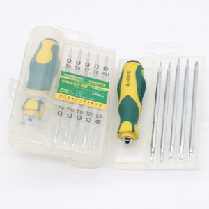 Shengda Precision Screwdriver Set Torx Bits T5 T6 T7 T8 T9 T10 T15 T20 PH1 Magnetic Anti-Slip Handle - Product Image 2