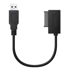 Cable Adaptador SATA de 13 Pines USB 3.0 de Alta Velocidad 7+6 para Unidad Óptica de CD/DVD ROM de Portátil, Funda de PVC, Transferencia de Datos - Product Image 3