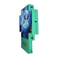 Pantalla LED RGB a Todo Color, Programable por WIFI y 4G, P2.5, P3, P6, P5, Letrero de Video para Farmacia, Fabricante Chino