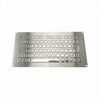 Clavier mécanique industriel en métal IP65 à 79 touches, contrôleur de kiosque monté, interface USB