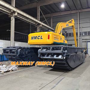 รถขุดสะเทินน้ำสะเทินบกช่วงล่างสำหรับ River <span class=keywords><strong>Maxway</strong></span> (mmcl) MAX200PU รุ่น Doosan มอเตอร์หนัก37.7ตัน - Product Image 4