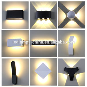 Éclairage extérieur étanche applique murale moderne en aluminium extérieur intérieur haut et bas led applique murale extérieur jardin cour porche lumière - Product Image 6