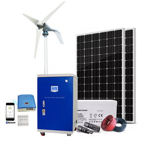 Hệ thống phát điện năng lượng gió lai năng lượng mặt trời 220V 5kW <span class=keywords><strong>10kW</strong></span>, hệ thống năng lượng gió gia dụng 48V 96V - Product Image 4