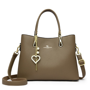 Bolsos de Diseñador para Mujer, Bolsos de Mano de Cuero PU Suave, Bolsos de Hombro y Cruzados de Lujo, Bolsos de Compras - Product Image 1