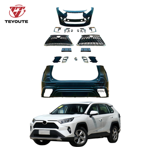 Nouvelles pièces de kit carrosserie pour pare-chocs avant et arrière compatibles avec <span class=keywords><strong>TOYOTA</strong></span> <span class=keywords><strong>RAV4</strong></span> 2020-<span class=keywords><strong>2023</strong></span> - Product Image 1