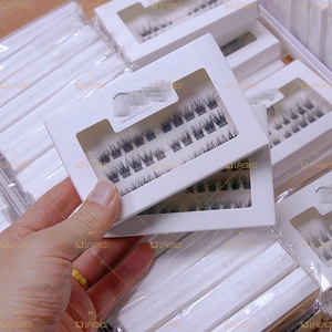 Kit d'extensions de cils en grappes réutilisables effet 3D pré-mappé, volume doux et moelleux, idéal pour les débutants, marque privée - Product Image 4
