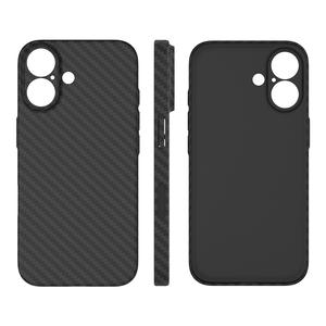 Pour <span class=keywords><strong>iPhone</strong></span> 16 Texture en fibre de carbone PP étui pour <span class=keywords><strong>iPhone</strong></span> 16 Pro Max 6.7 pouces anti-rayures pour <span class=keywords><strong>iPhone</strong></span> 16 étui en carbone - Product Image 4