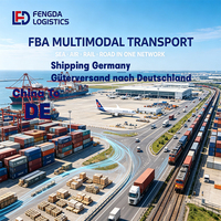 Agente de Transporte de Carga FBA, Envío DDP a Alemania, Servicio de Logística al Aeropuerto de Düsseldorf, CIF, Reserva de Espacio Estable