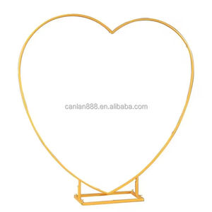โครงโค้งรูปหัวใจขนาด 2 เมตร สำหรับ<span class=keywords><strong>งาน</strong></span>แต่ง<span class=keywords><strong>งาน</strong></span> โครงโลหะขนาดใหญ่สำหรับตกแต่งลูกโป่ง โครง<span class=keywords><strong>ดอกไม้</strong></span> สำหรับ<span class=keywords><strong>งาน</strong></span>แต่ง<span class=keywords><strong>งาน</strong></span> <span class=keywords><strong>งาน</strong></span>วันเกิด อุปกรณ์ตกแต่งงานปาร์ตี้ - Product Image 1