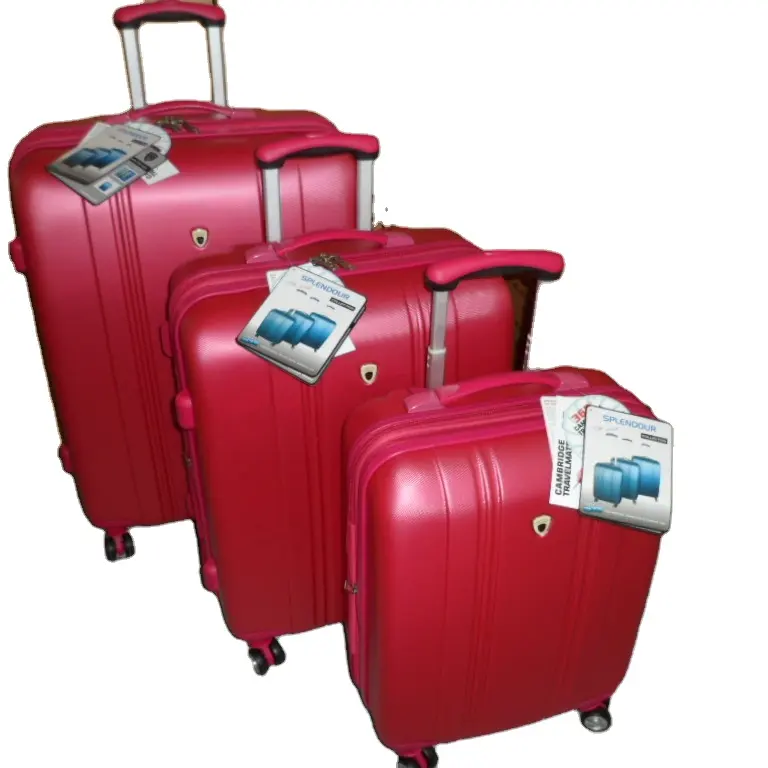 أفضل سعر حقائب الأمتعة فائقة الجودة للرجال حقائب سفر اللون الوردي للنساء