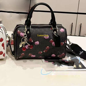 女性设计师手提袋Coachass肩斜挎包手提包时尚奢华高品质大容量<span class=keywords><strong>PU</strong></span>皮革手提袋 - Product Image 2